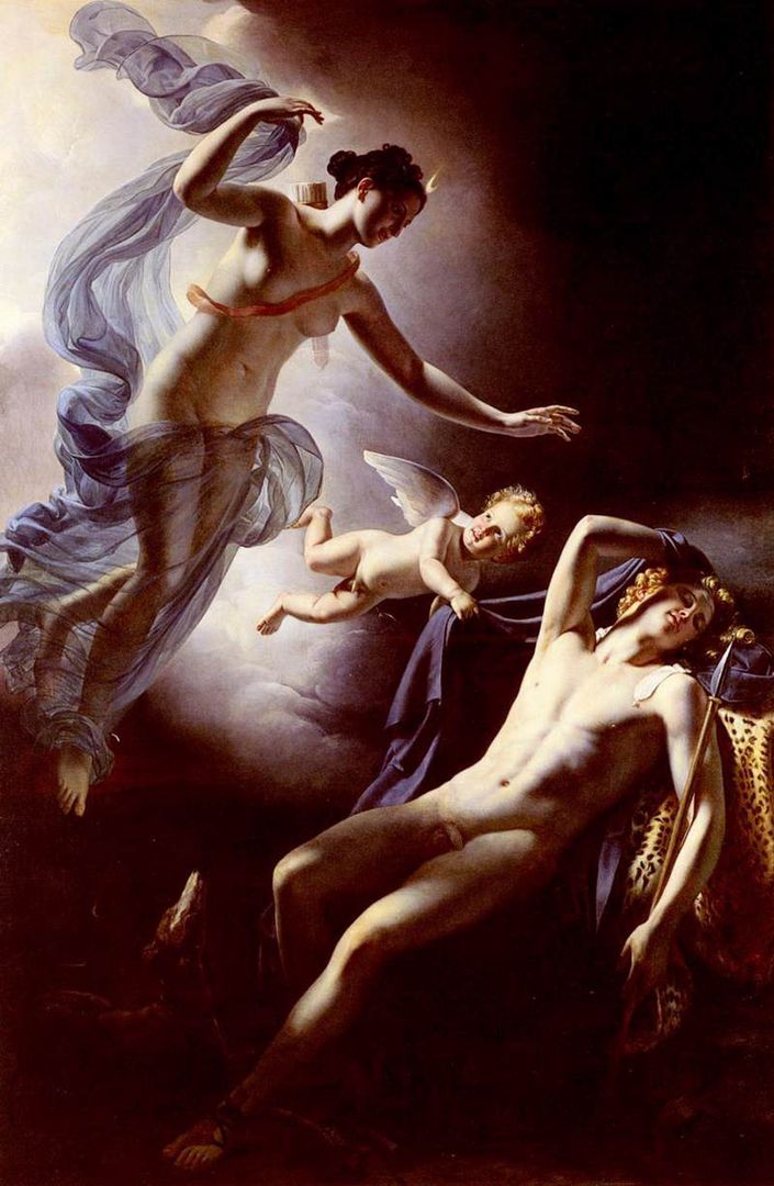 Obraz "Diana i Endymion"