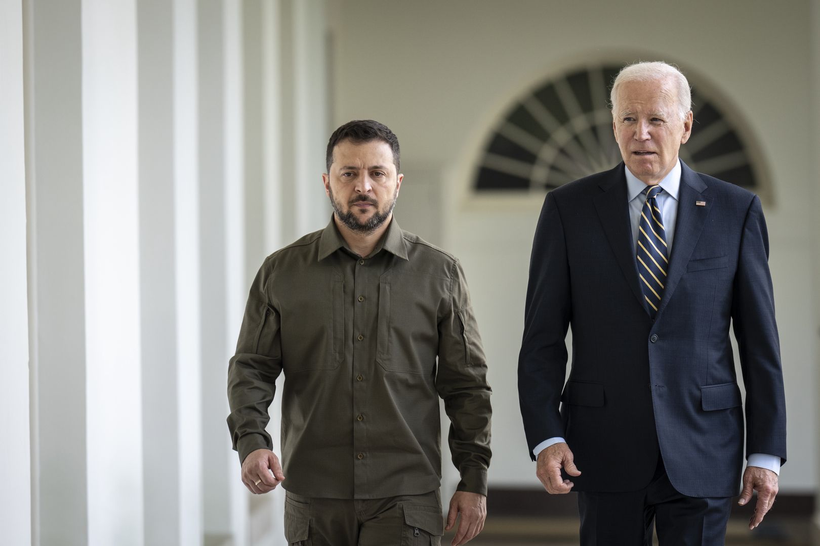 President Biden i Zełenski 