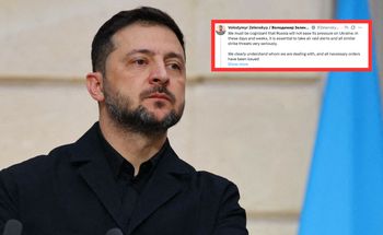 "Rosja nie złagodzi swojej presji". Nocny wpis Wołodymyra Zełenskiego