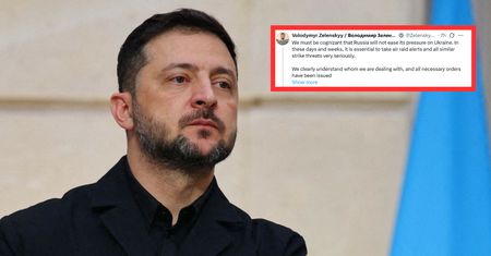 "Rosja nie złagodzi presji". Nocny wpis Wołodymyra Zełenskiego