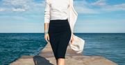 Granatowe spódnice - hit tej jesieni