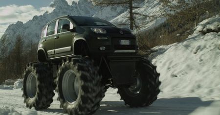 Hardkorowa Panda 4x4 - Fiat buduje jeżdżący prototyp