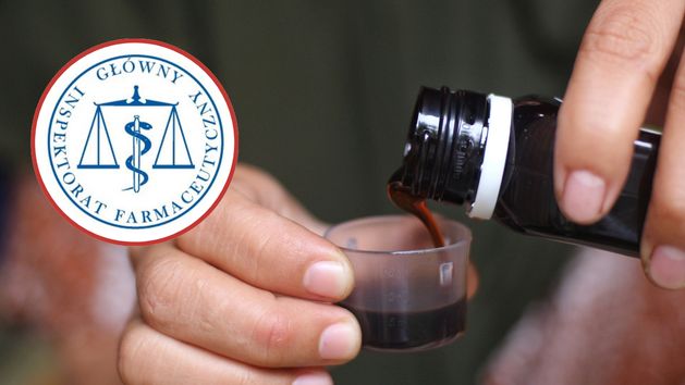 Syrop na kaszel miał wady jakościowe, stąd decyzja GIF o wycofaniu