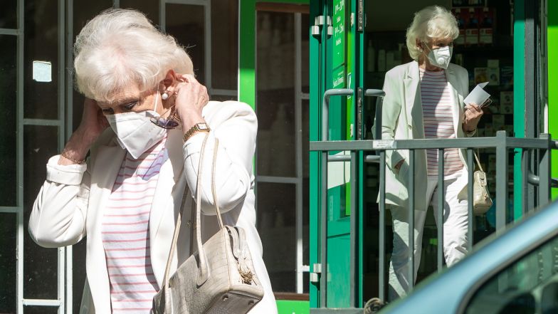 Krystyna Loska na mieście