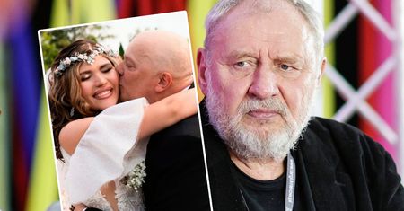 Andrzej Grabowski bawił się na ślubie Skiby. Nie odmówił wspólnego tańca z panem młodym