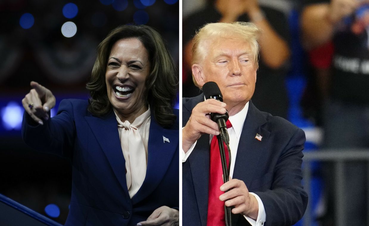 Kamala Harris edges ahead in presidential poll against Trump