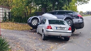 Zderzył się z Audi i uciekł, zostawiając Forda. 32-latek miał ponad promil alkoholu