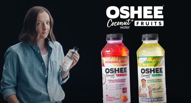 Oshee postawiło na Igę Świątek. "Numer jeden na świecie z polskich sportowców"