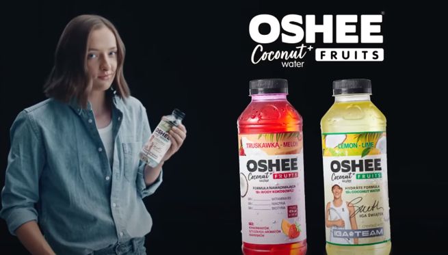 Oshee postawiło na Igę Świątek. 