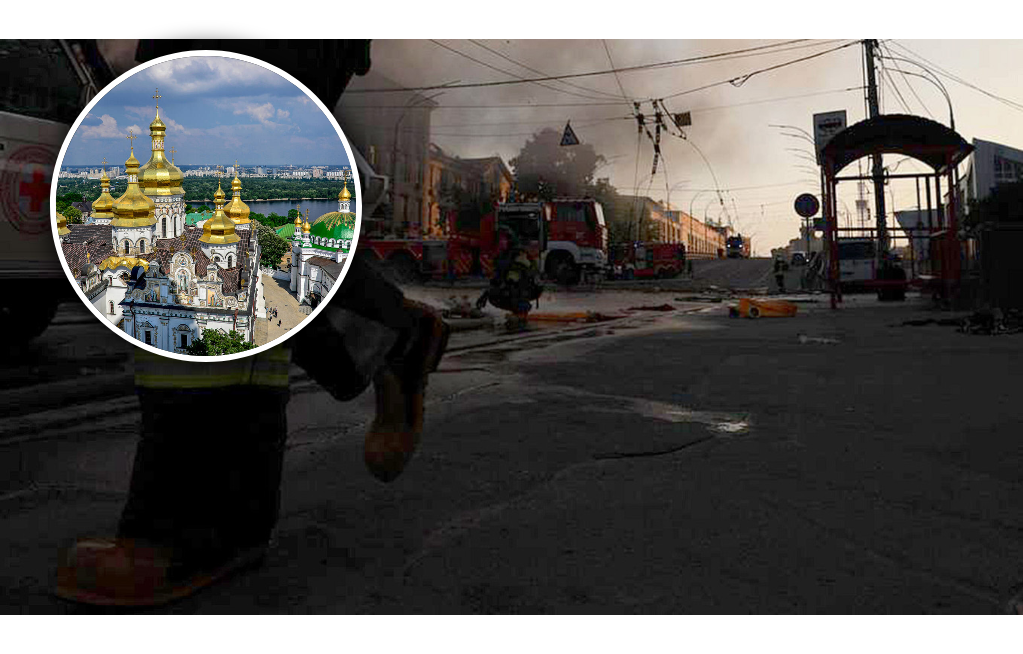 Four dead in a Russian air attack on Kyiv, six districts damaged