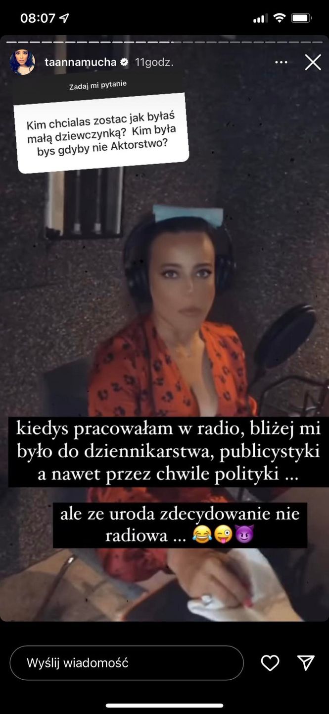 Screen ze stories Anny Muchy