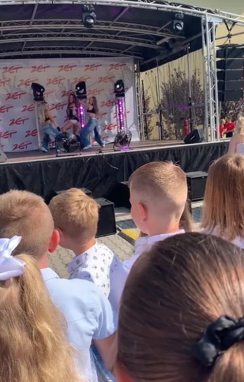 Blanka dała koncert w szkole podstawowej