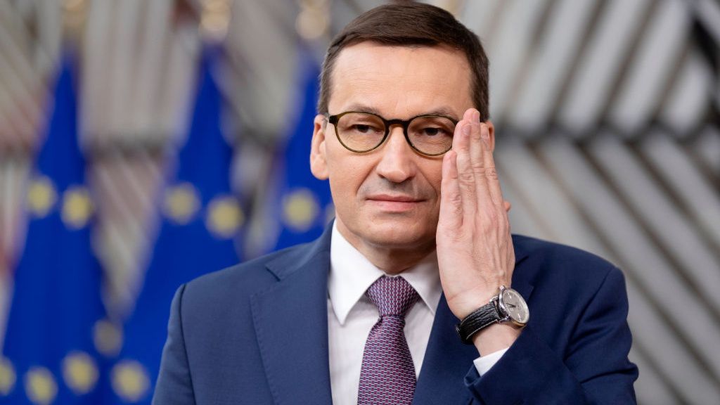 Mateusz Morawiecki porównał spół między Polską a UE do trzeciej wojny światowej