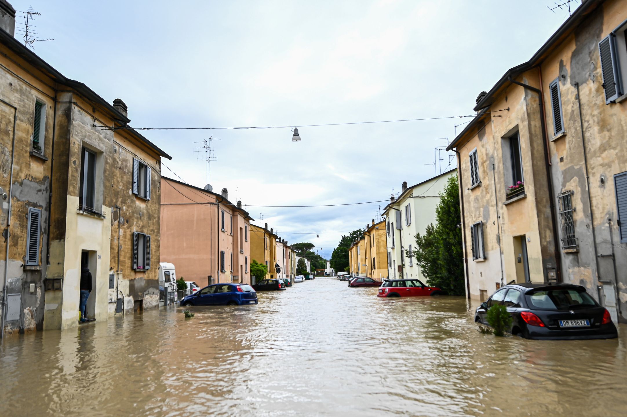 Zdjęcia powodzi we Włoszech