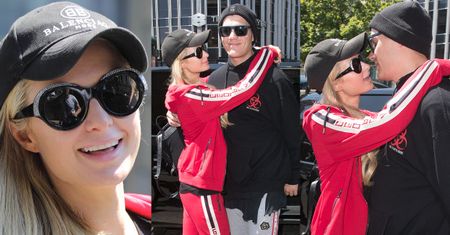 Rozmarzona Paris Hilton wpatruje się w narzeczonego