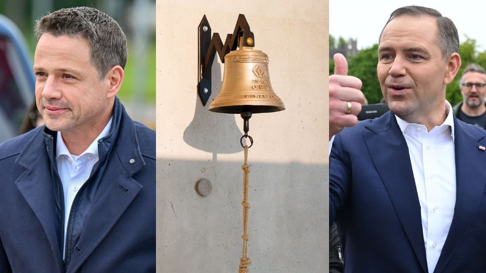 Rafał Trzaskowski minimalnie zwyciężył w I turze