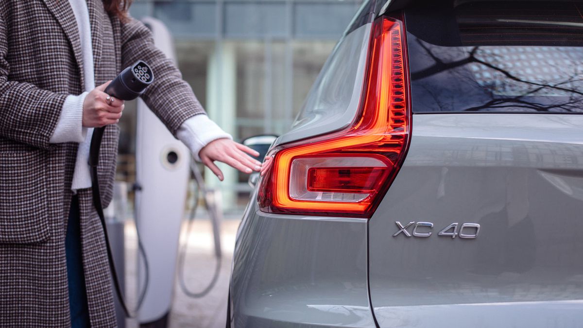 XC40 Recharge to dopiero początek. Za kilka lat każde volvo będzie zasilane prądem.