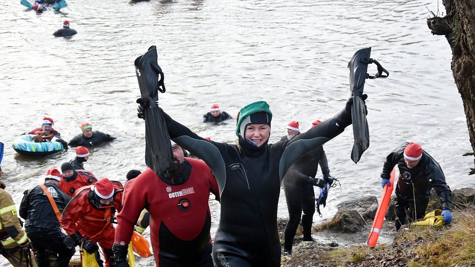 Zimna woda nie była straszna