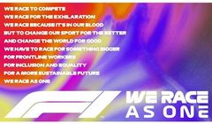 Formuła 1 wraca po przerwie, bolidy w barwach tęczy