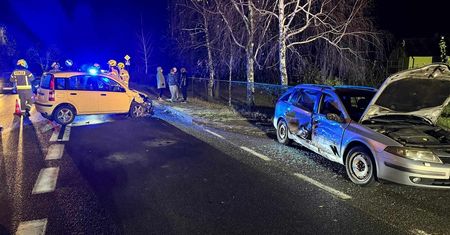 Zdarzenie drogowe w Nowym Boryszewie - ruch wahadłowy! [FOTO]