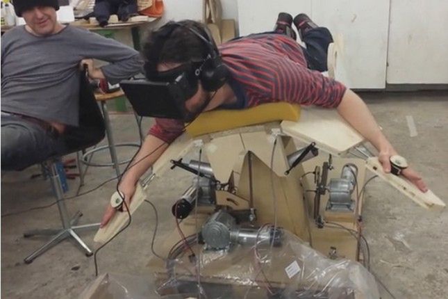 Birdly - realistyczny symulator drapieżnego ptaka. Po to powstał Oculus Rift! 3