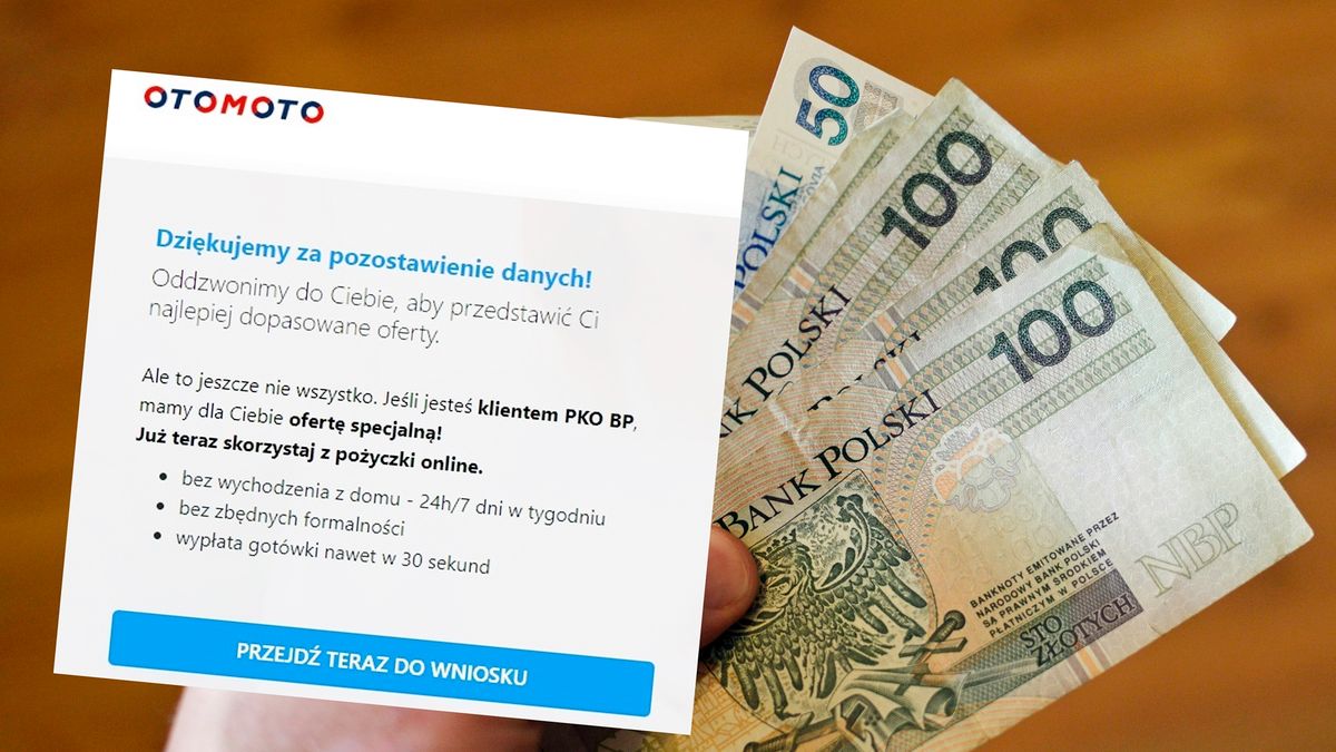 Kredyt na Otomoto niczym nie różni się od zwykłego konsumenckiego