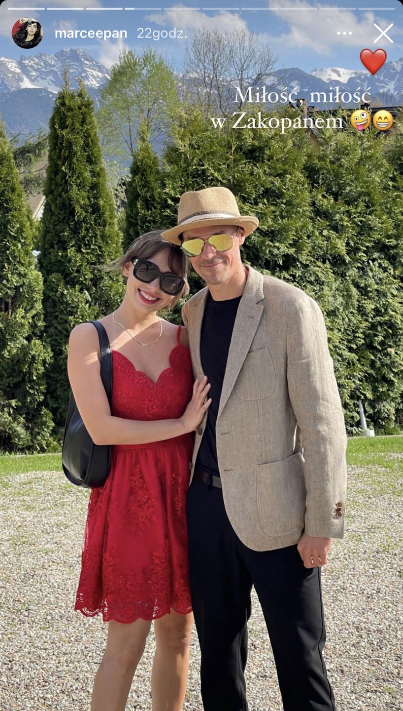 Piotr Żyła i Marcelina Ziętek na góralskim weselu