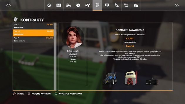 Farming Simulator 19 - kontrakty