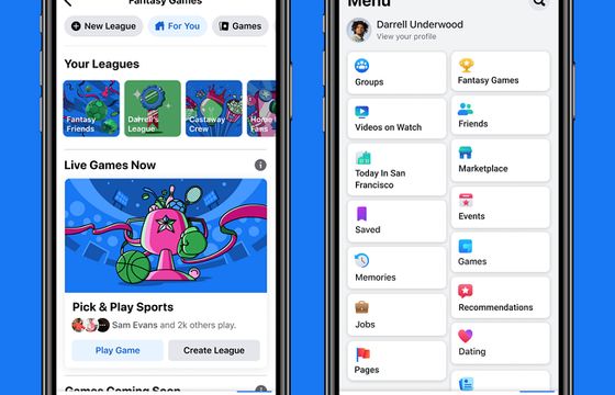 Facebook wprowadza gry Fantasy