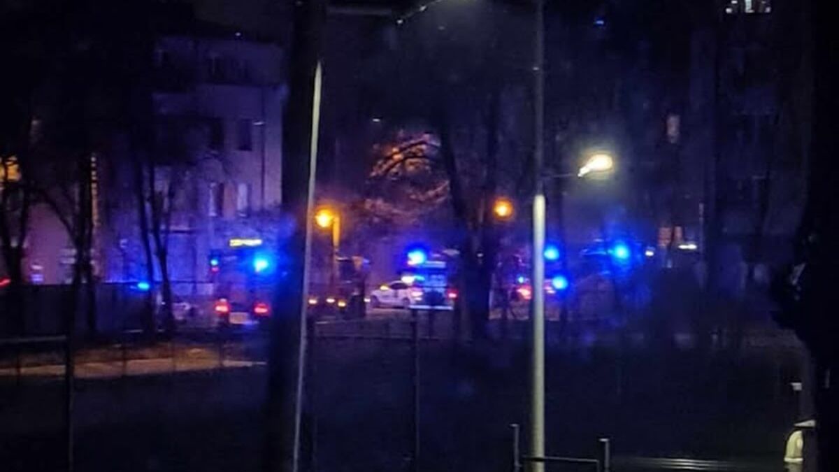 Nocny pożar mieszkania przy ul. Weteranów w Lublinie