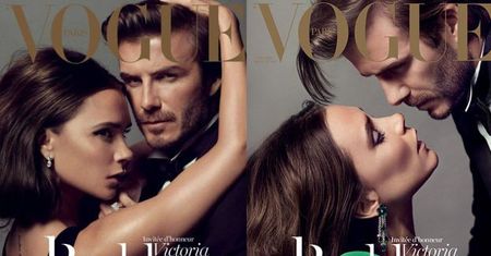 Beckhamowie w "Vogue'u"!