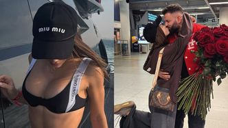 Młodsza o 16 lat dziewczyna Wojciecha Goli smaży dekolt i ODSŁONIĘTE pośladki na pokładzie łodzi (ZDJĘCIA)