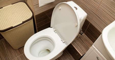 Wymieszaj i wlej do toalety. Powstała piana wyżre cały brud