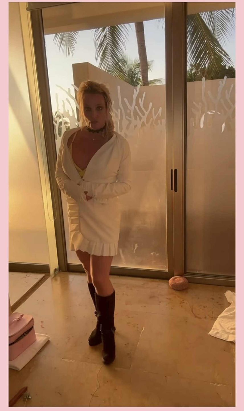 Kadry z nowego filmiku Britney Spears