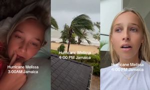 Influencerka żartowała z huraganu Melissa, który "zepsuł jej wakacje". "To jest OKROPNE"