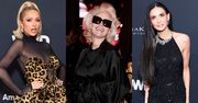 Tłum znanych pań bryluje na gali WWD Style Awards: coraz młodsza Demi Moore, odmieniona Pamela Anderson i panterkowa Paris Hilton (ZDJĘCIA)
