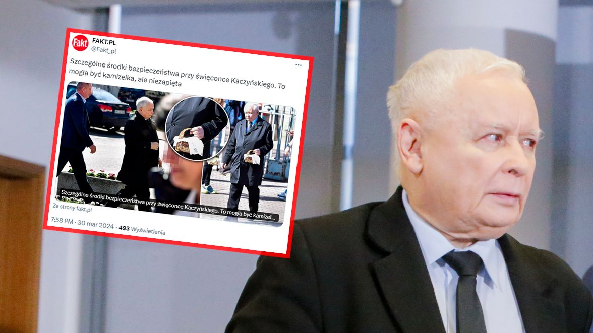 Jarosław Kaczyński nosi kamizelkę kuloodporną?