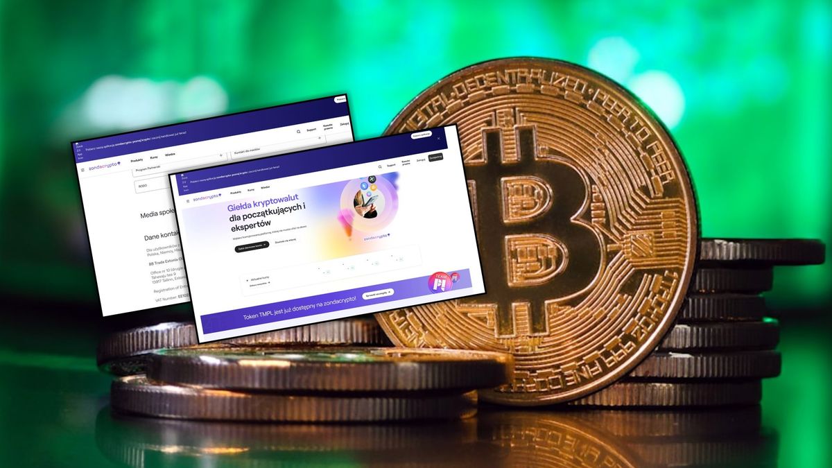 Zondacrypto.com wyświetla treść, ale nie pozwala się logować