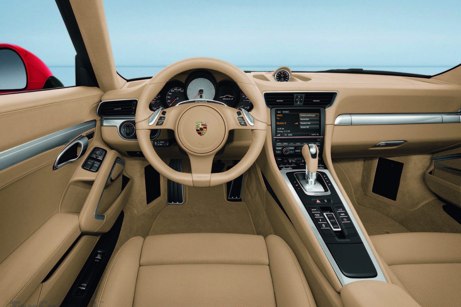 Porsche 911 991 Wnętrze