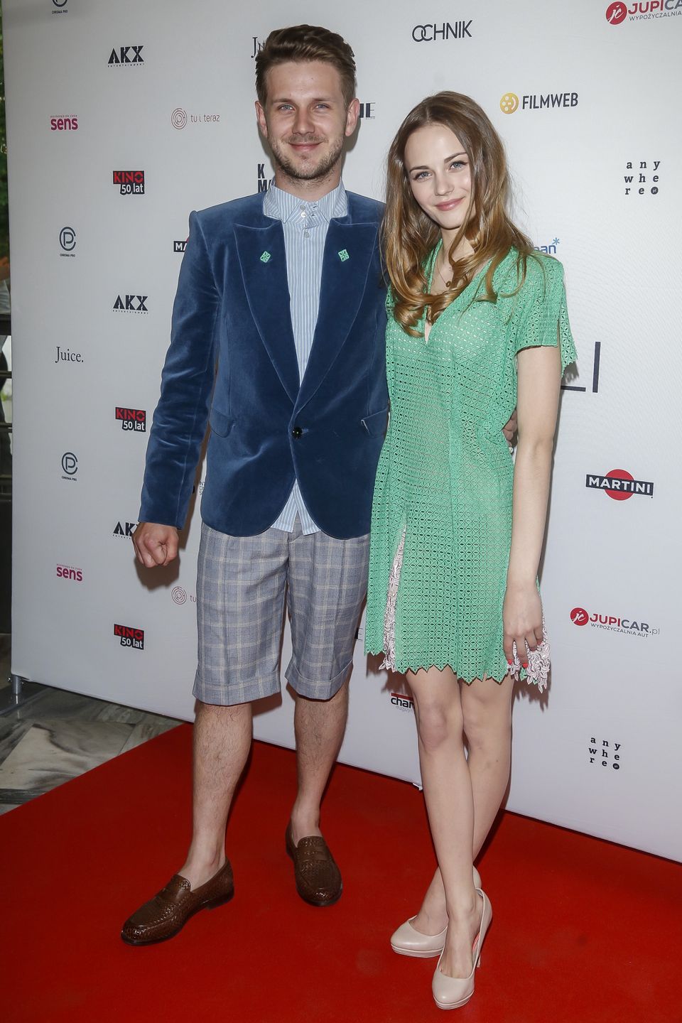 Katarzyna Sawczuk i Antoni Królikowski
