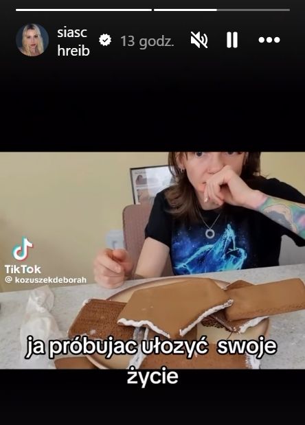 Marianna Schreiber żartuje ze swojej sytuacji