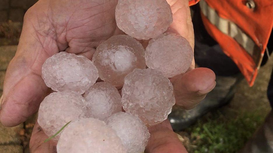 Małopolska. Opady gigantycznego gradu