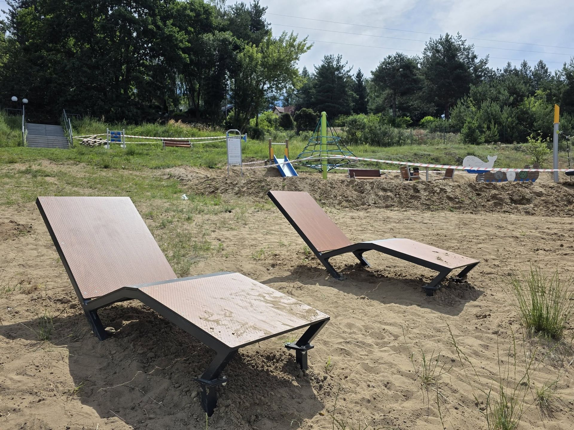 Wielkie zmiany nad jeziorem Grodno. Powstaje nowa przestrzeń do 