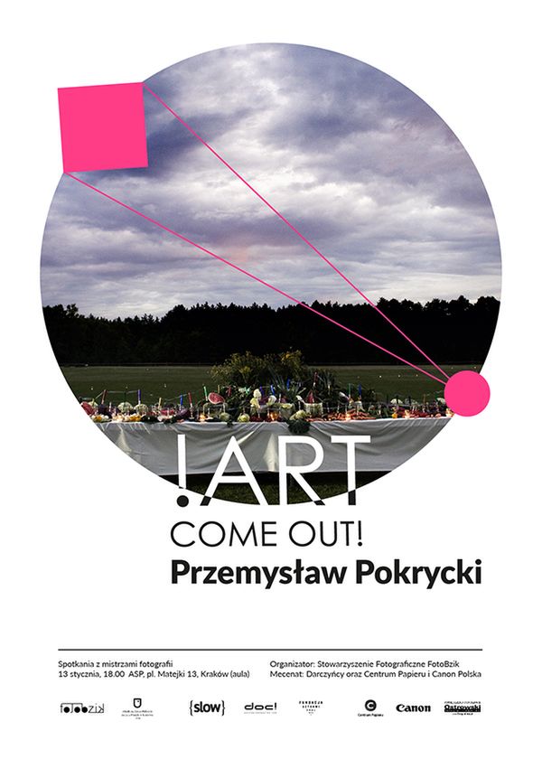 "Rytuały Przejścia" Przemysława Pokryckiego na spotkaniu autorskim !ART COME OUT! 4