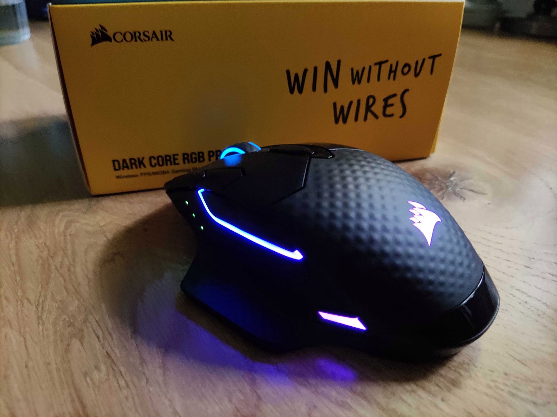 Corsair Dark Core RGB Pro SE. Test bezprzewodowej myszy z ładowaniem indukcyjnym 8