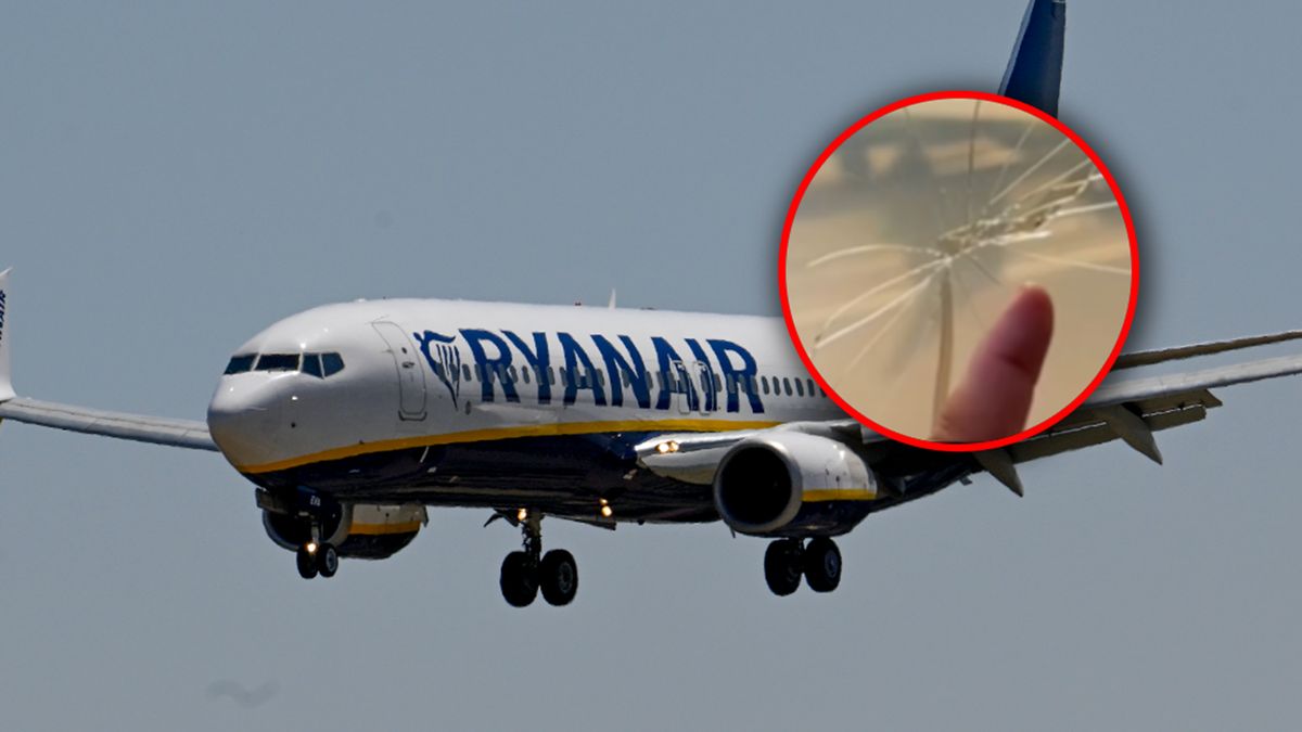 Pasażer Ryanair opisał sytuację z pokładu.