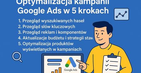 Optymalizacja kampanii Google Ads w 5 krokach