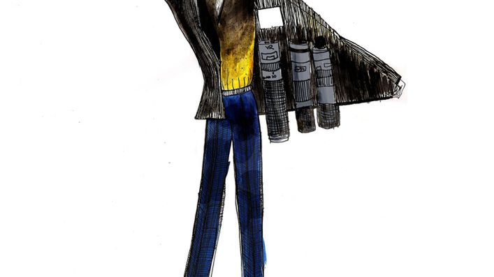 Bloger modowy i fotograf w jednym - lans, długie lufy i fajne szale 1