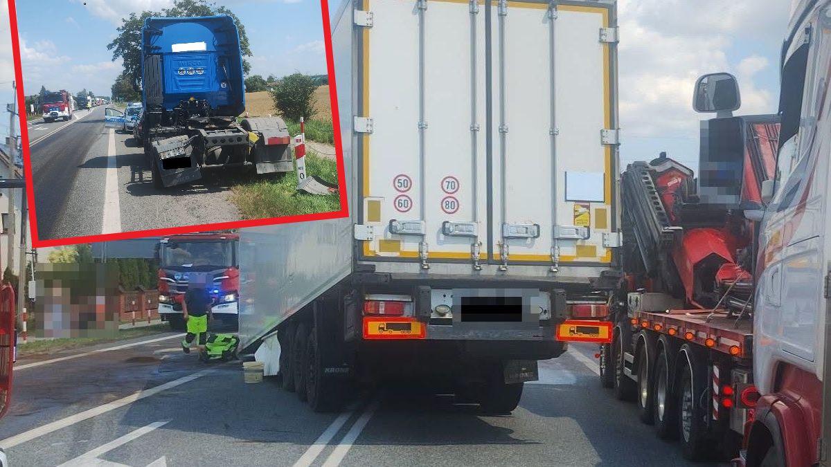 Wyciek oleju napędowego na DK2