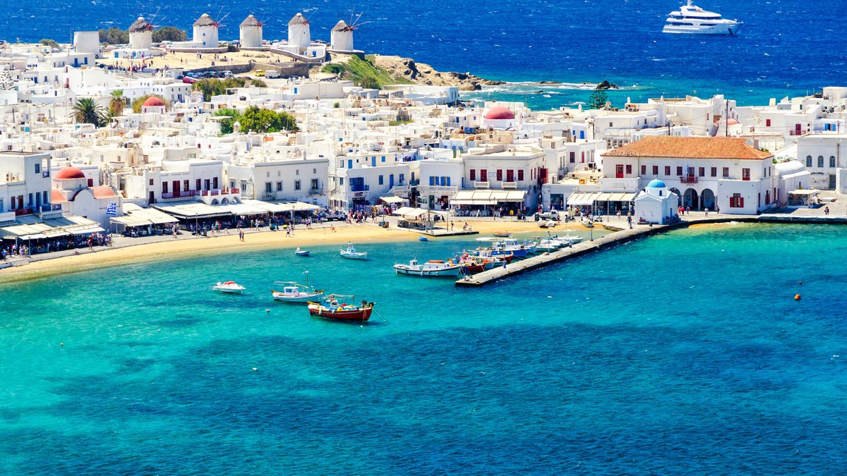 Grecka wyspa Mykonos zachwyca widokami